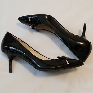 Michael Kors Black Patent Pump